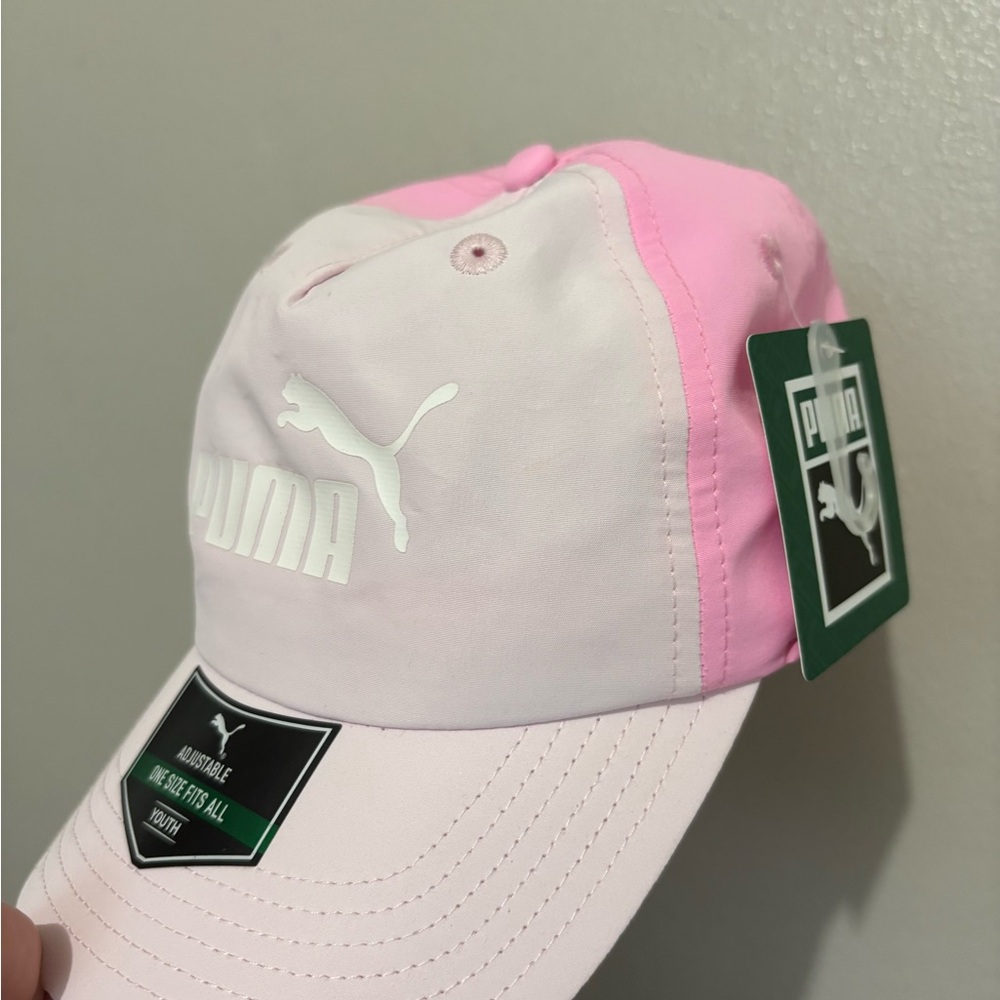 Puma woman Two-Tone Pink Baseball Cap